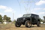 Jeep Wrangler Ultimate Black on Forgiato Wheels (Ventoso-T) 2017 года